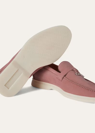 Loro Piana - Mocassins Summer Charms Walk Rose
