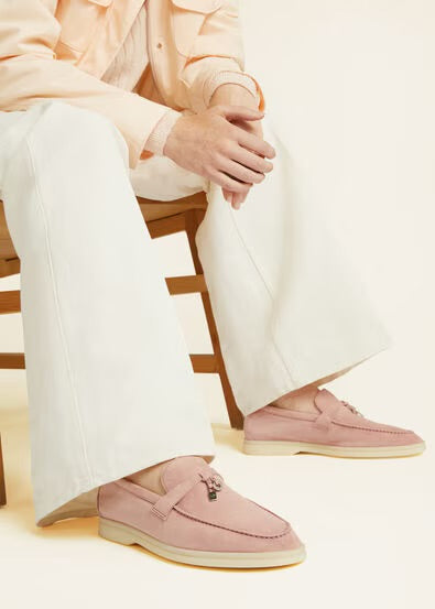 Loro Piana - Mocassins Summer Charms Walk Rose