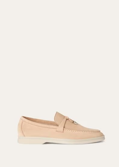 Loro Piana - Mocassins Summer Charms Walk Rose Sable