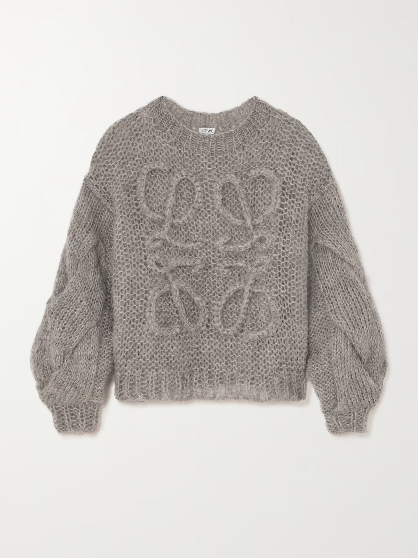 Loewe - Pull oversize en mohair mélangé Anagram