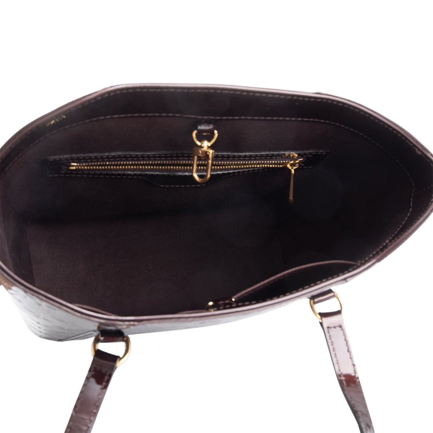 Louis Vuitton Amarante Monogram Vernis Avalon MM Bag