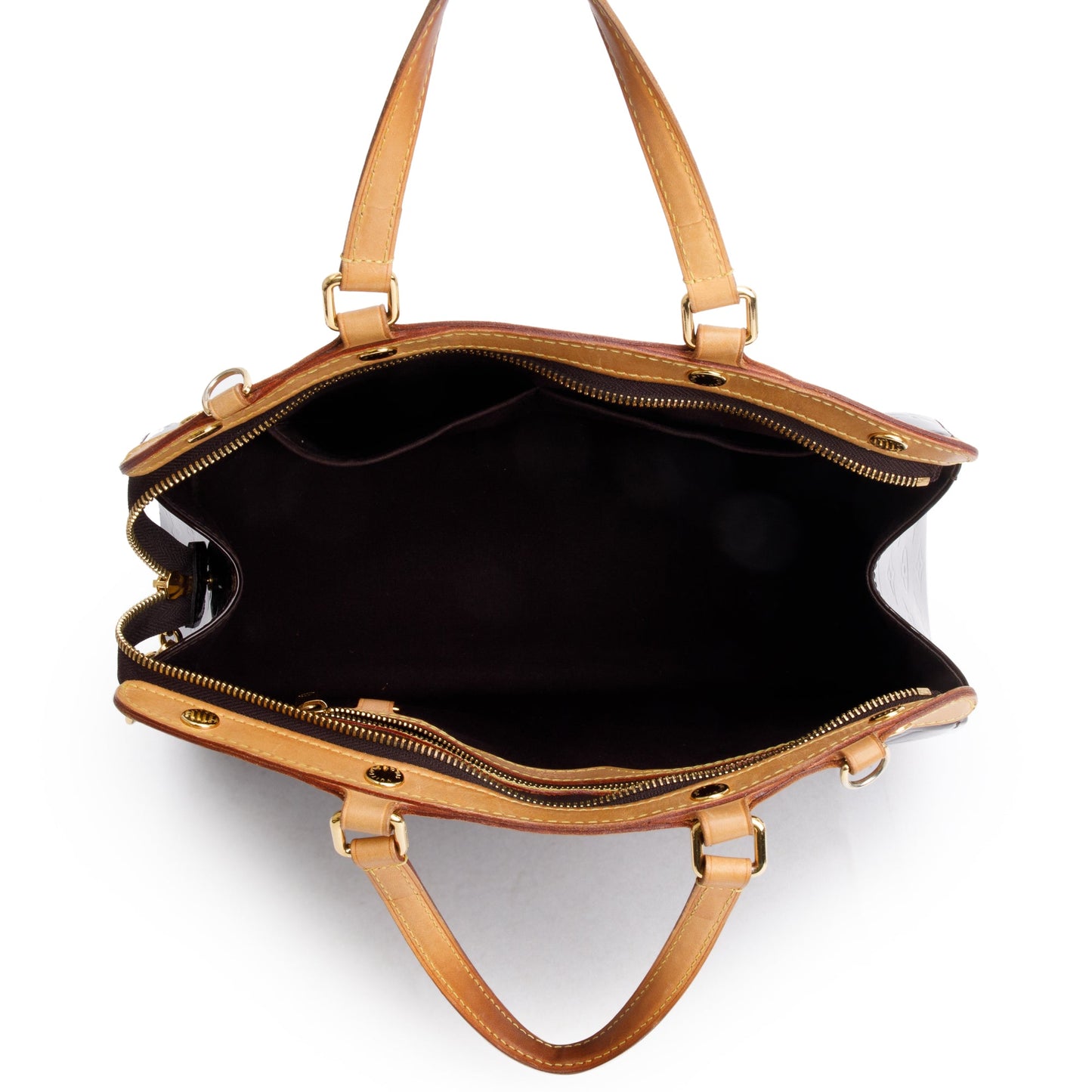 Louis Vuitton Amarante Monogram Vernis Brea MM w/ Strap