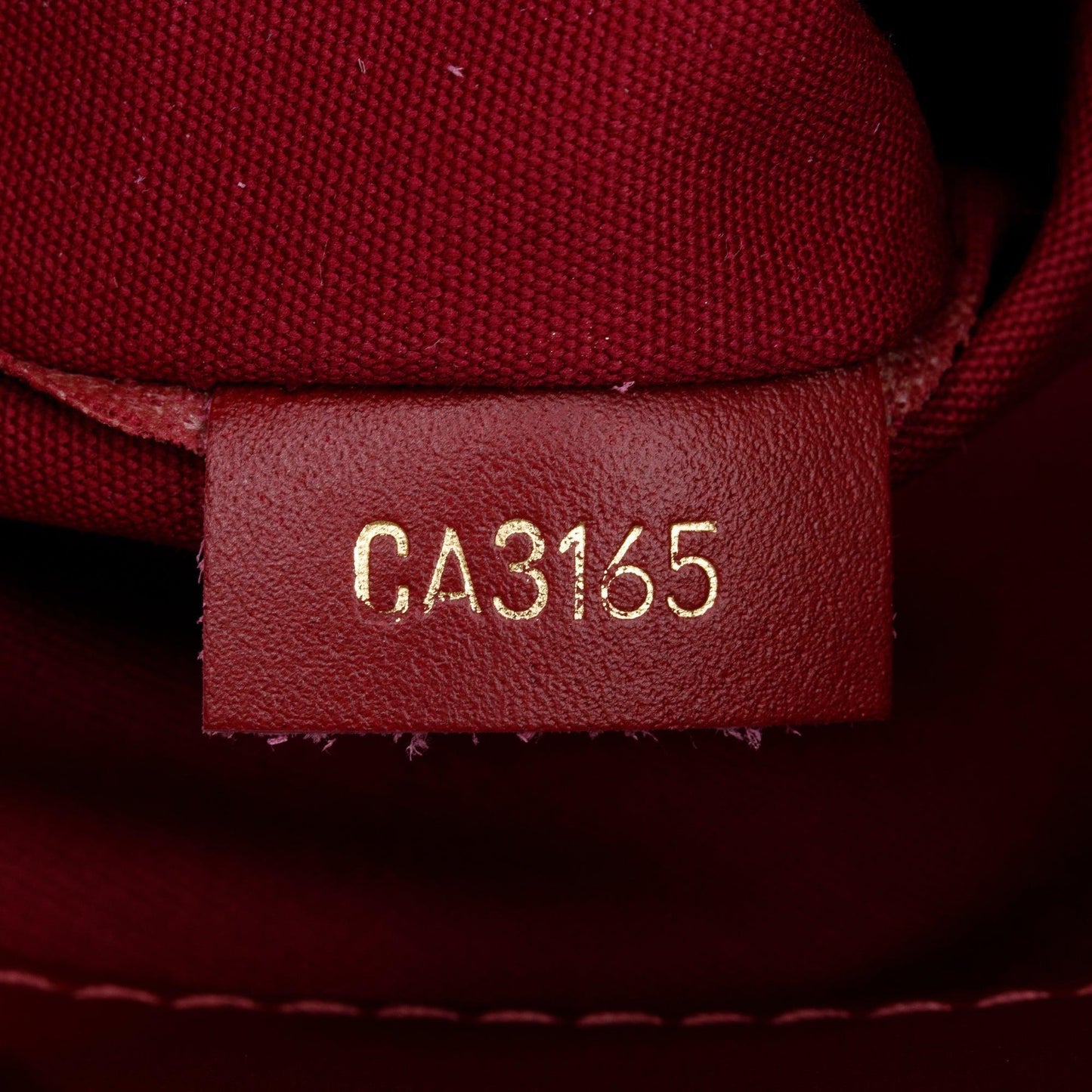 Louis Vuitton Burgundy Monogram Vernis Montaigne