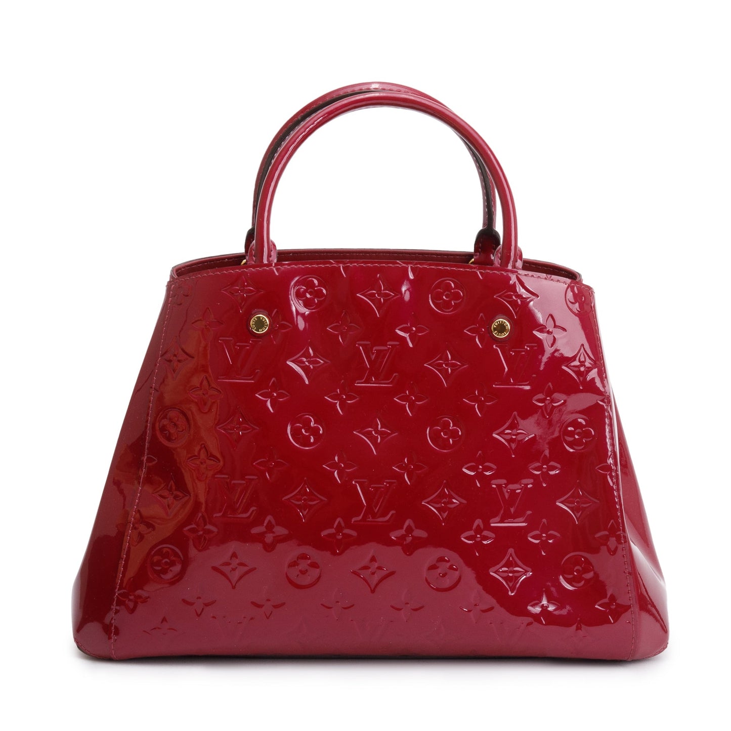 Louis Vuitton Burgundy Monogram Vernis Montaigne