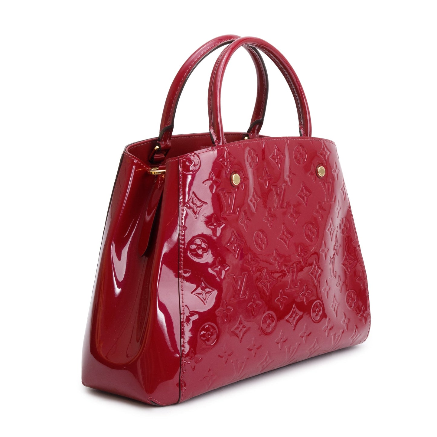 Louis Vuitton Burgundy Monogram Vernis Montaigne