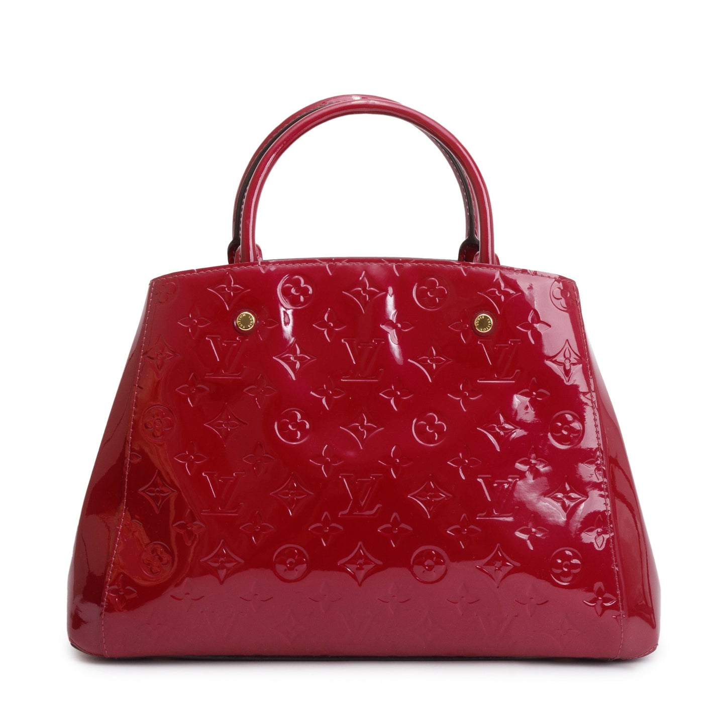 Louis Vuitton Burgundy Monogram Vernis Montaigne