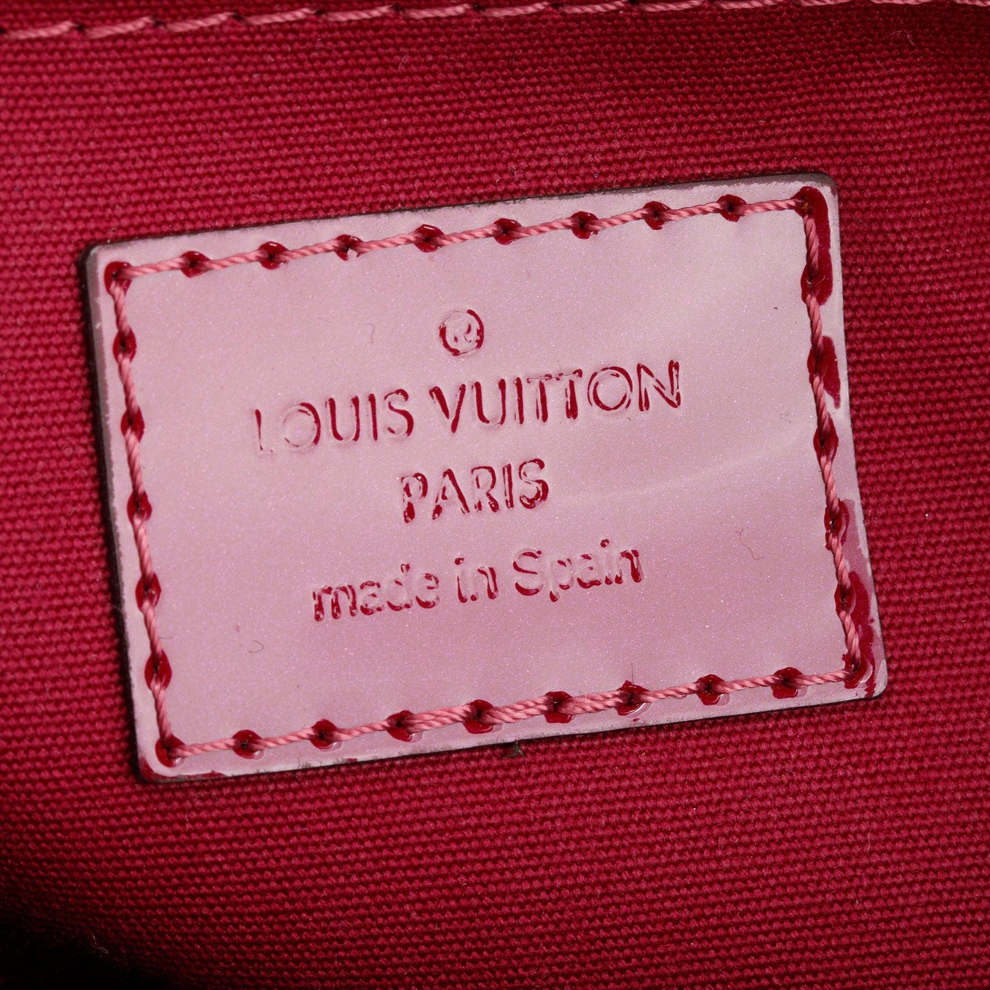 Louis Vuitton Burgundy Monogram Vernis Montaigne