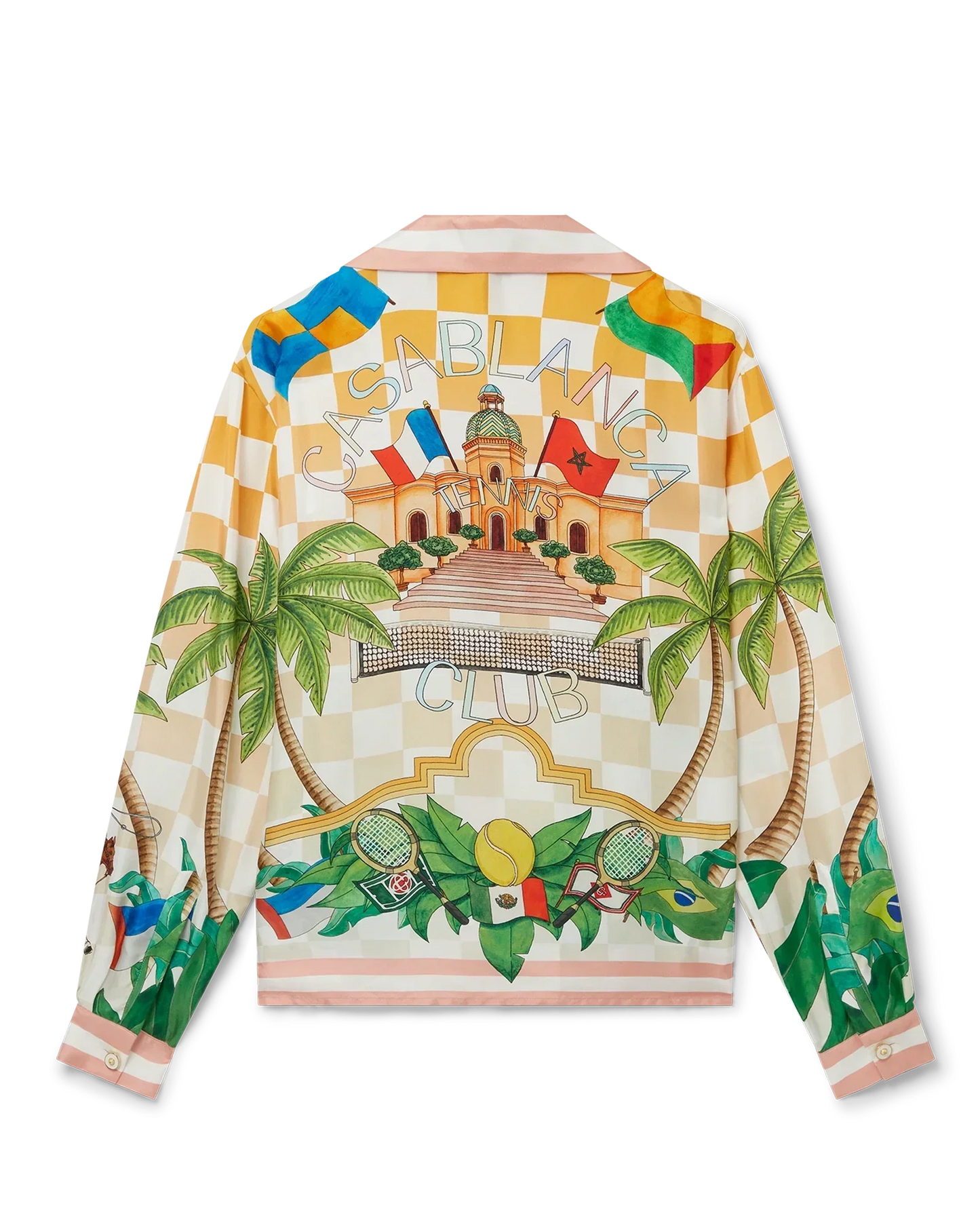 Tennis Club Silk Shirt