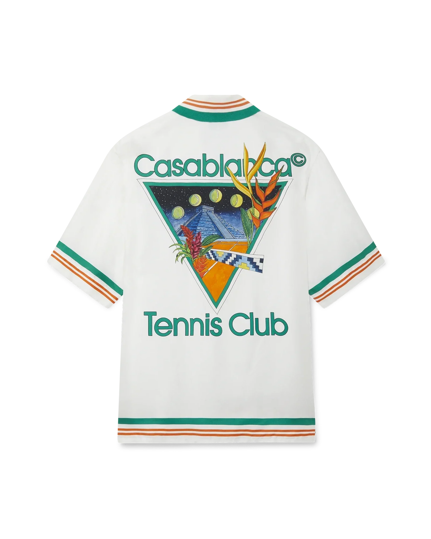 Tennis Club Icon Silk Shirt