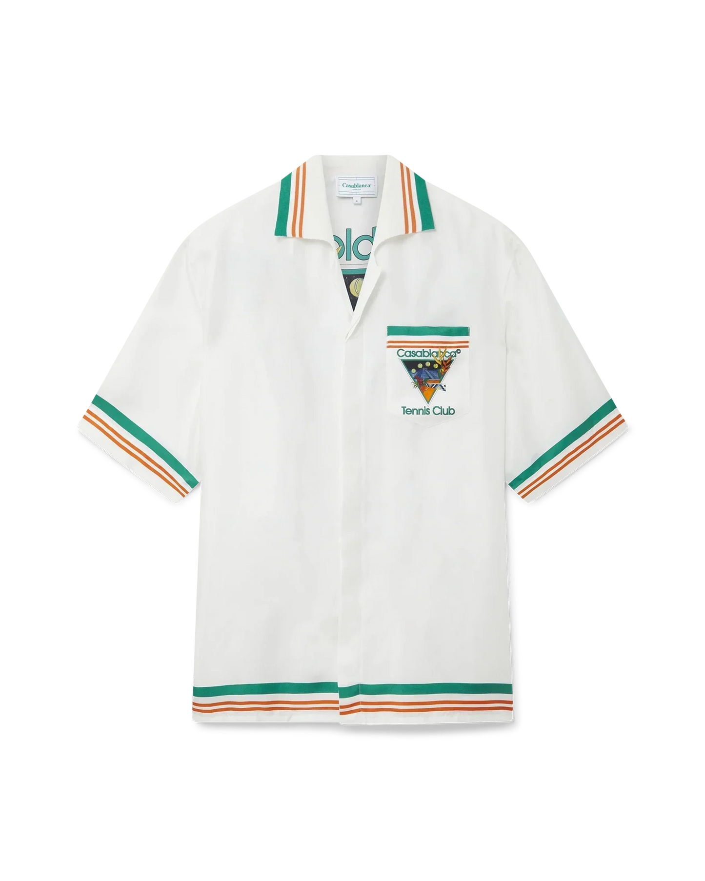 Tennis Club Icon Silk Shirt