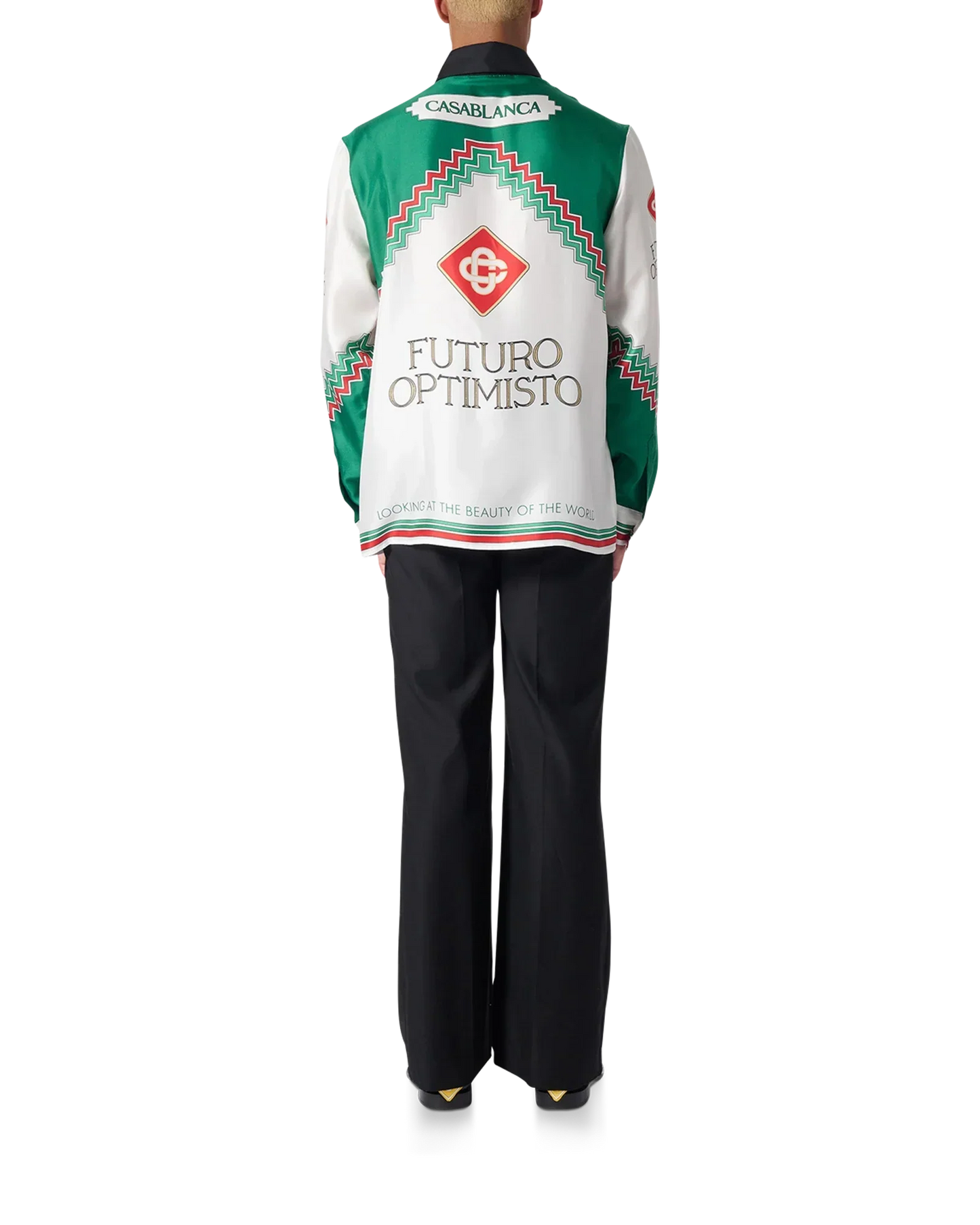 Futuro Optimisto Silk Shirt