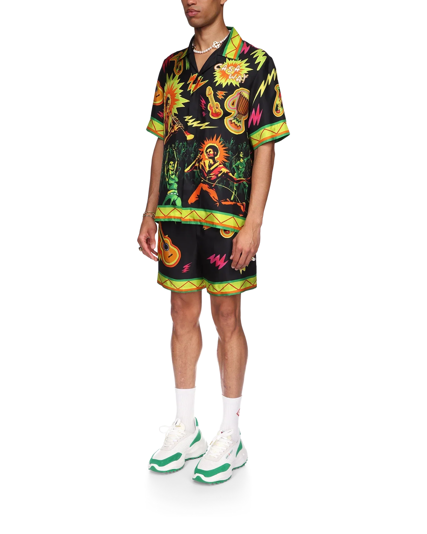 Music For The People Silk Shirt