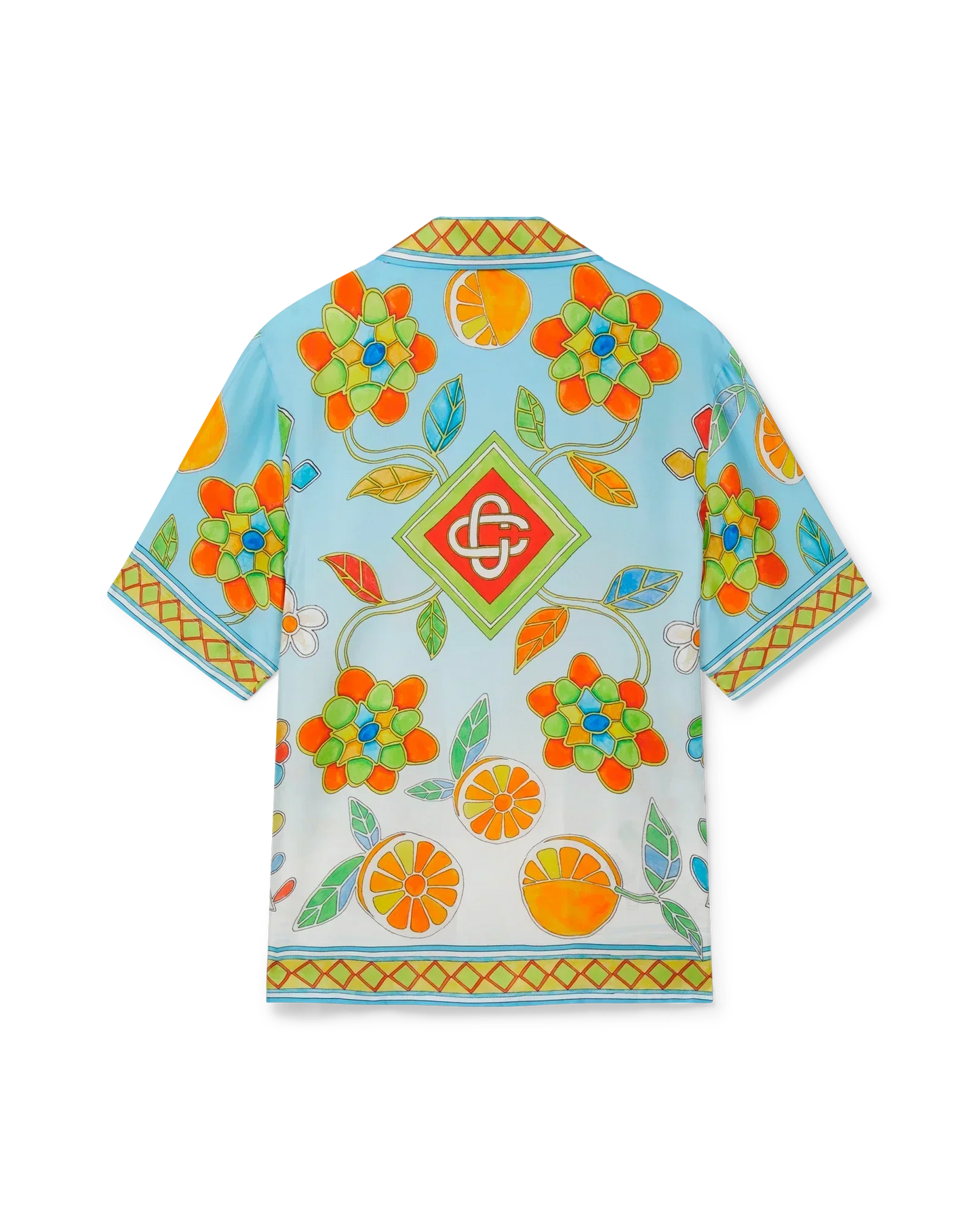 Yoruba Flowers Silk Shirt