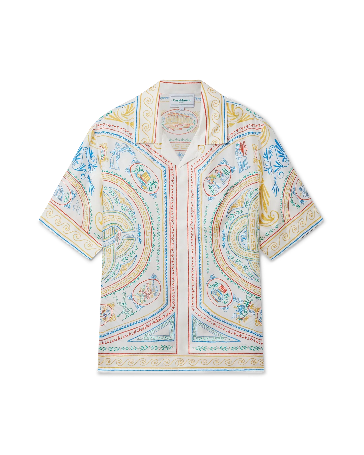 Crayon Vase Silk Shirt