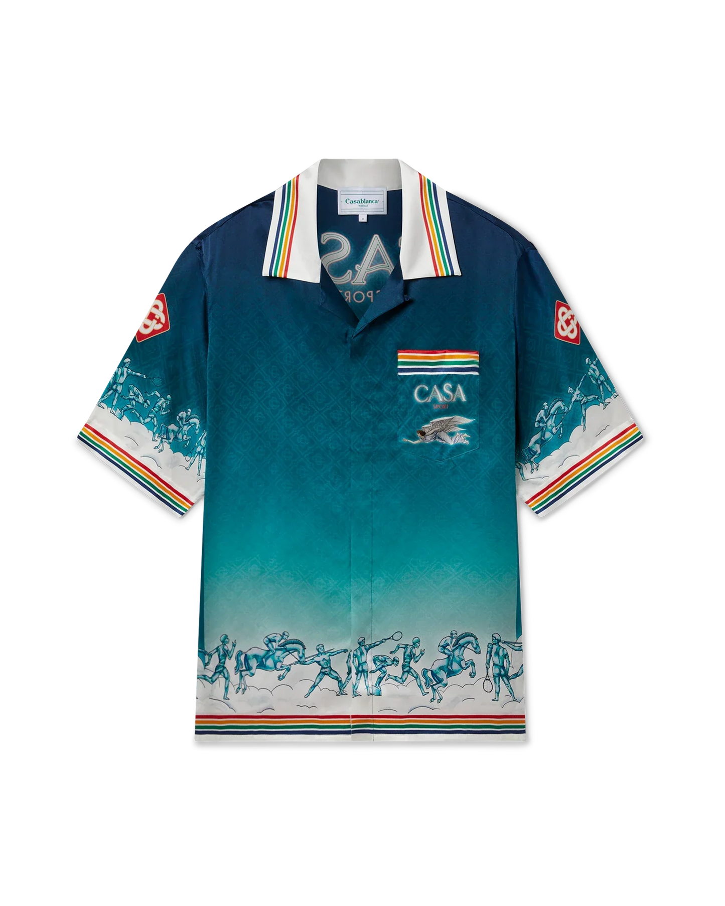 La Déesse Du Stade Silk Shirt