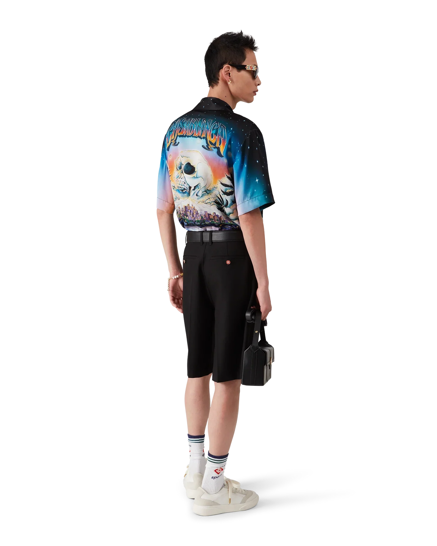 La Prémonition Short Sleeve Silk Shirt
