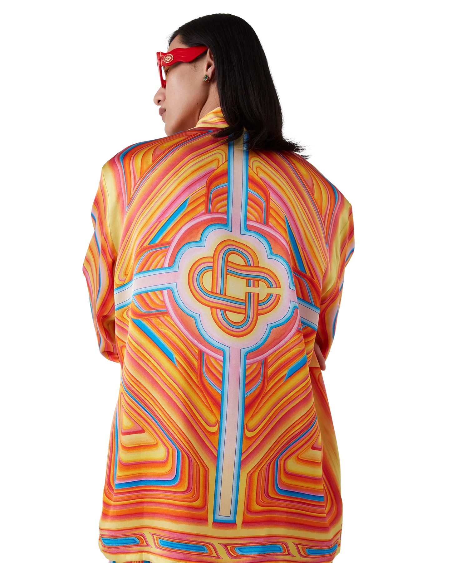 Low Rider Long Sleeve Silk Shirt