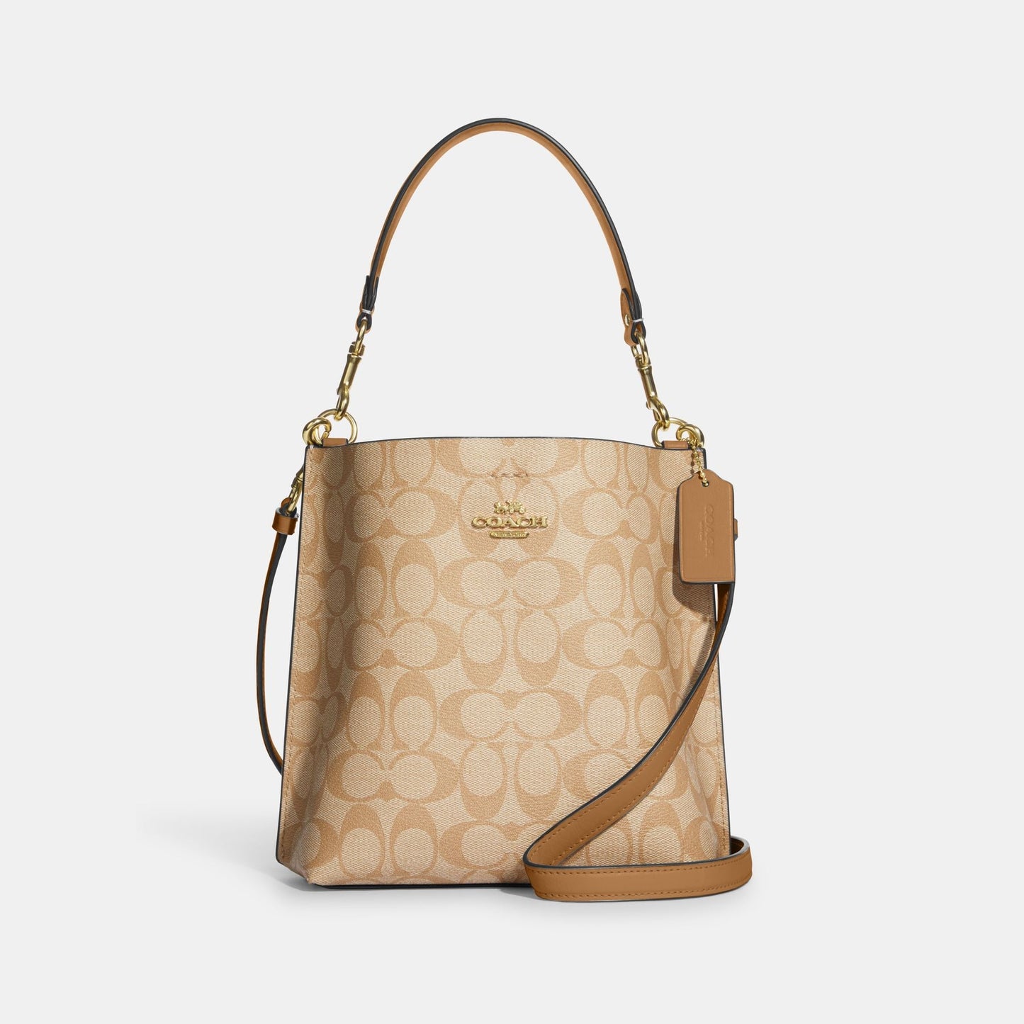 Mollie Bucket Bag 22 In Signature Canvas