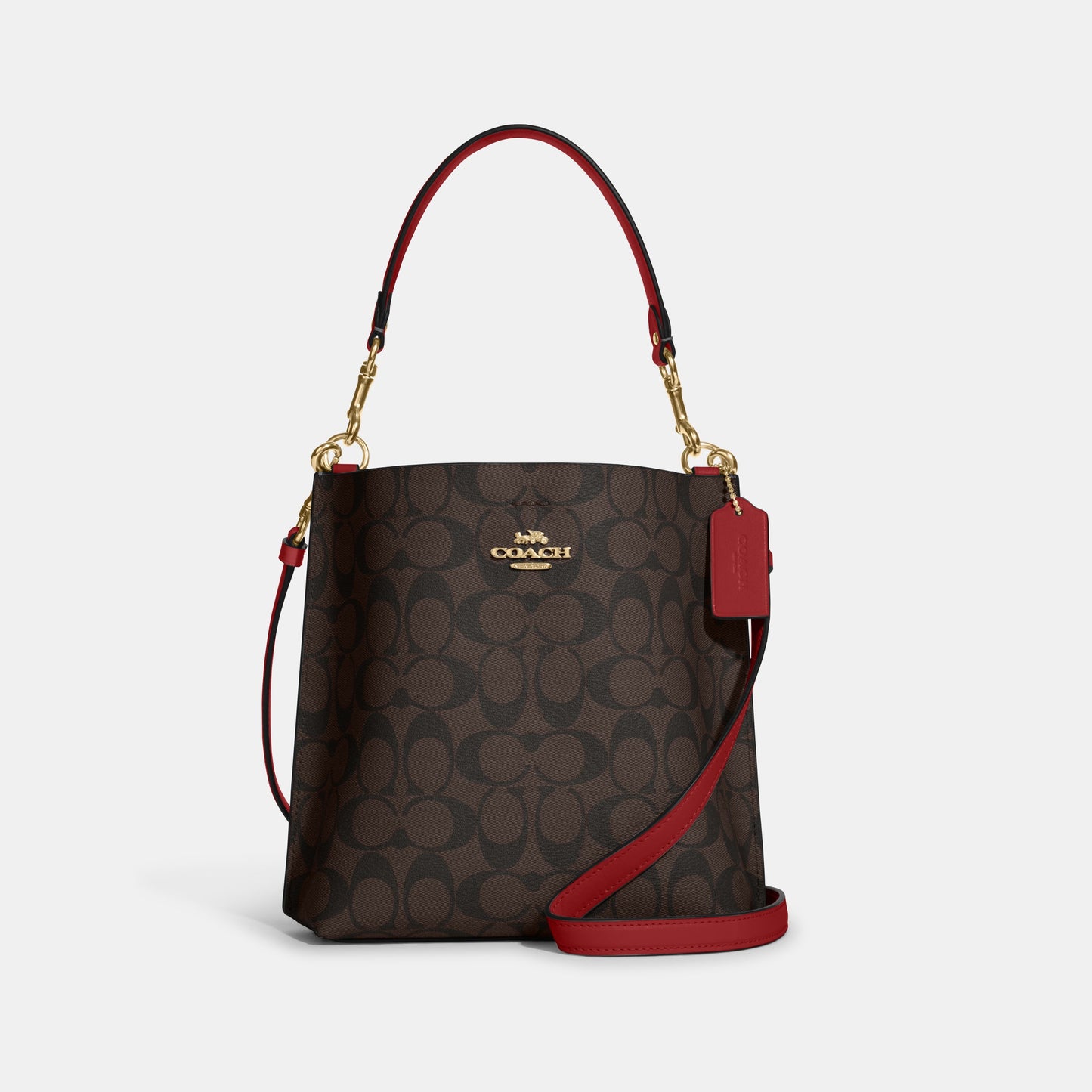 Mollie Bucket Bag 22 In Signature Canvas