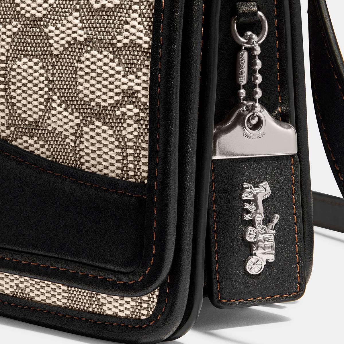 Bandit Shoulder Bag In Signature Textile Jacquard