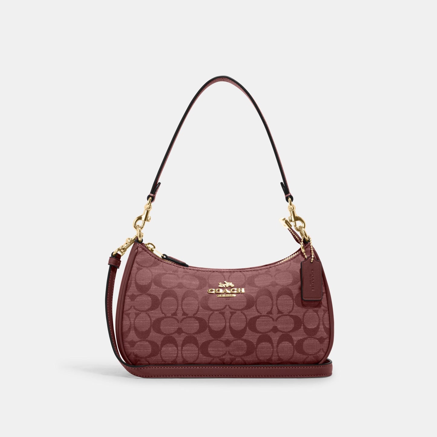 Teri Shoulder Bag In Signature Chambray