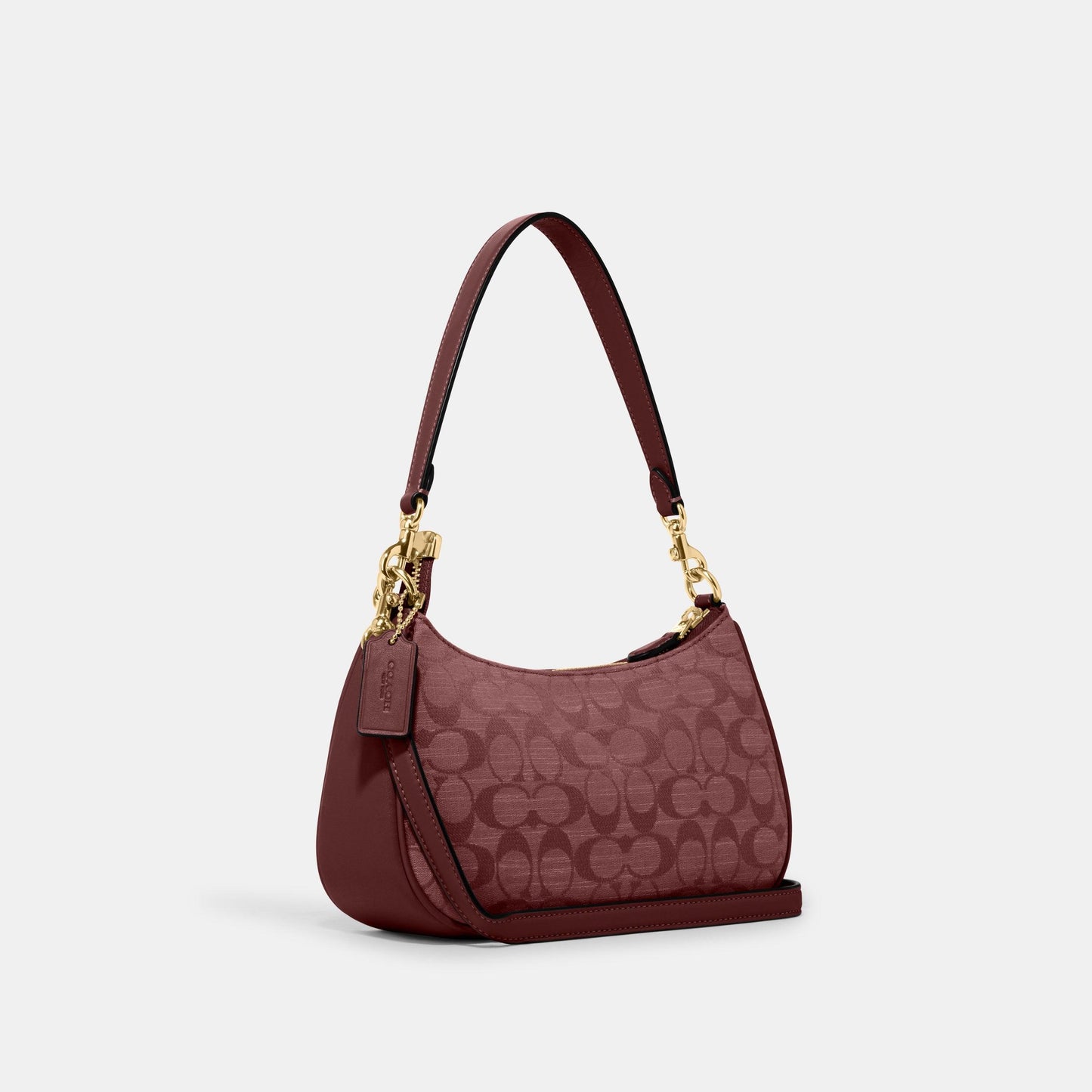 Teri Shoulder Bag In Signature Chambray