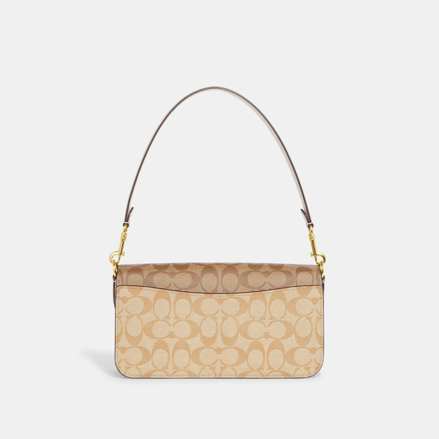 Morgan Shoulder Bag In Blocked Signature Canvas