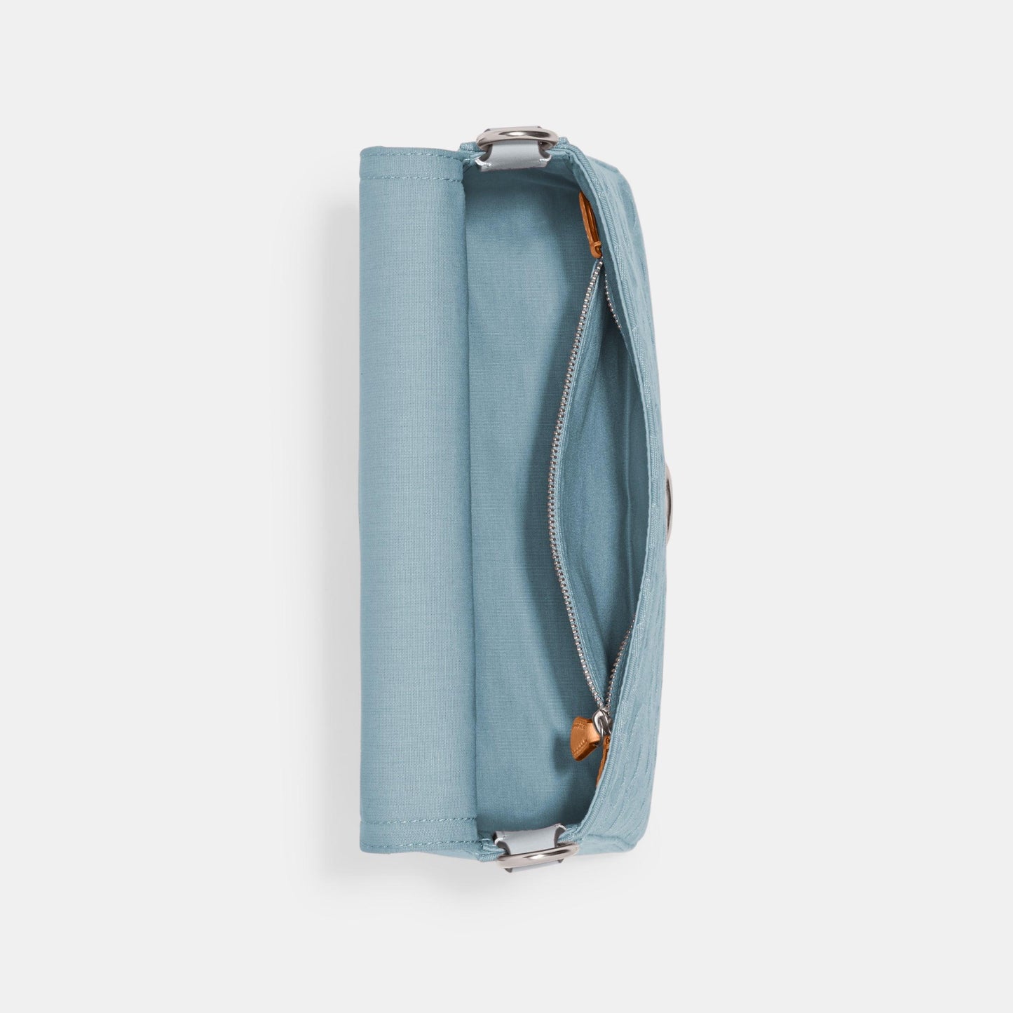 Soft Tabby Shoulder Bag In Signature Denim