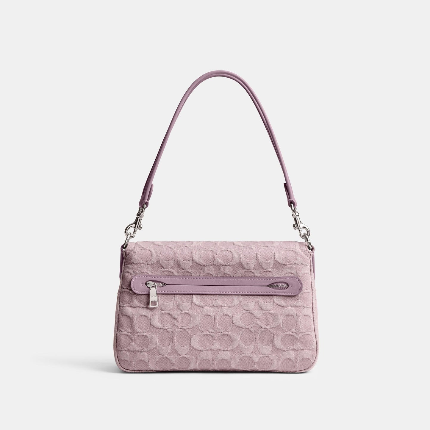 Soft Tabby Shoulder Bag In Signature Denim