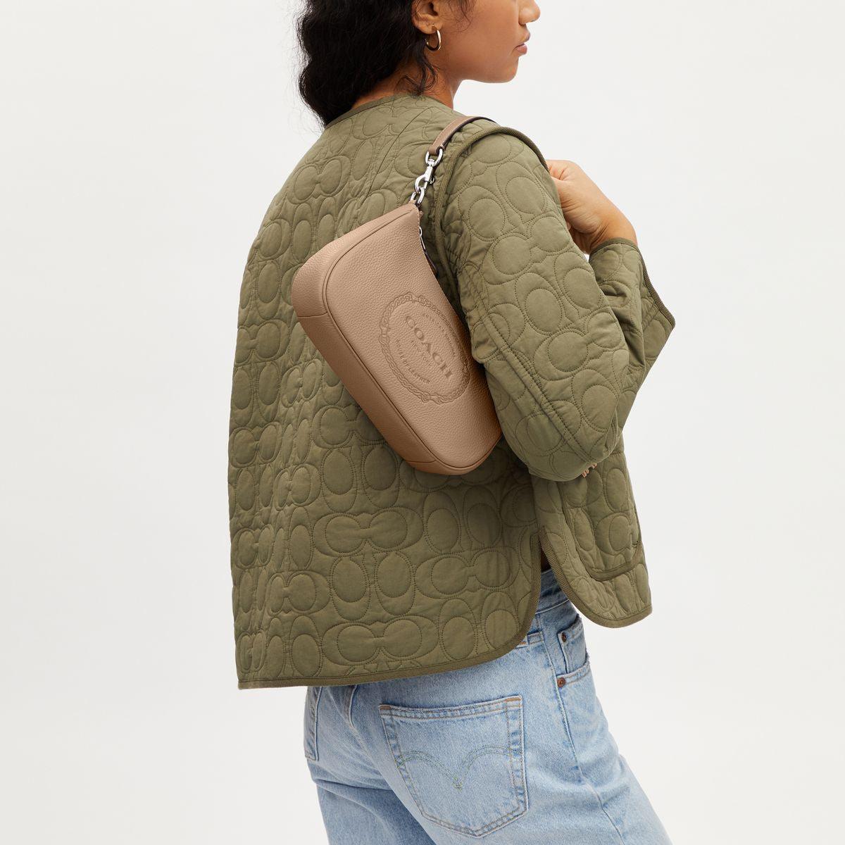 Teri Shoulder Bag With Coach Heritage