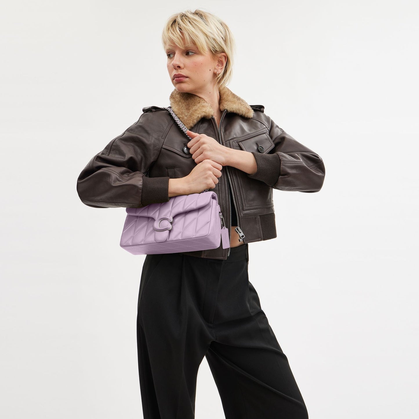 Tabby Shoulder Bag 26 With Quilting