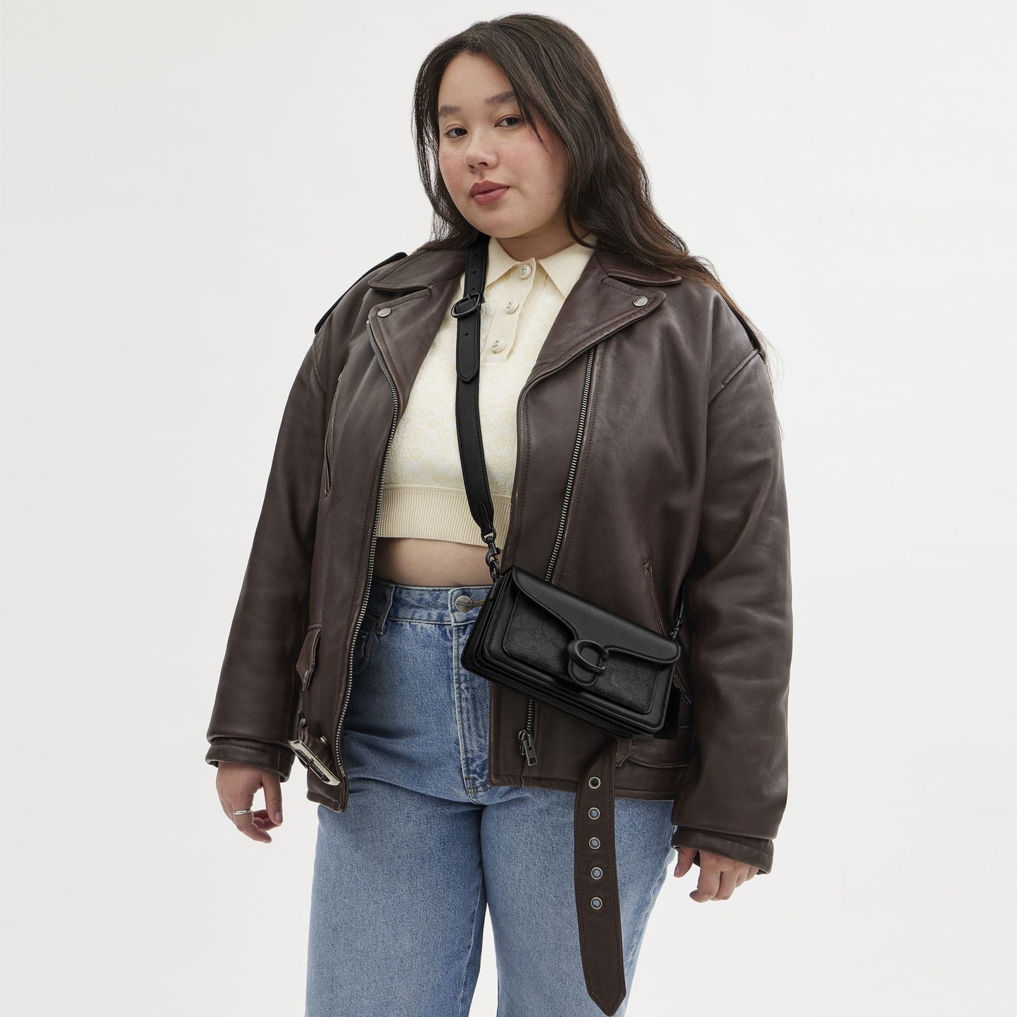 Tabby Shoulder Bag 20 In Signature Canvas