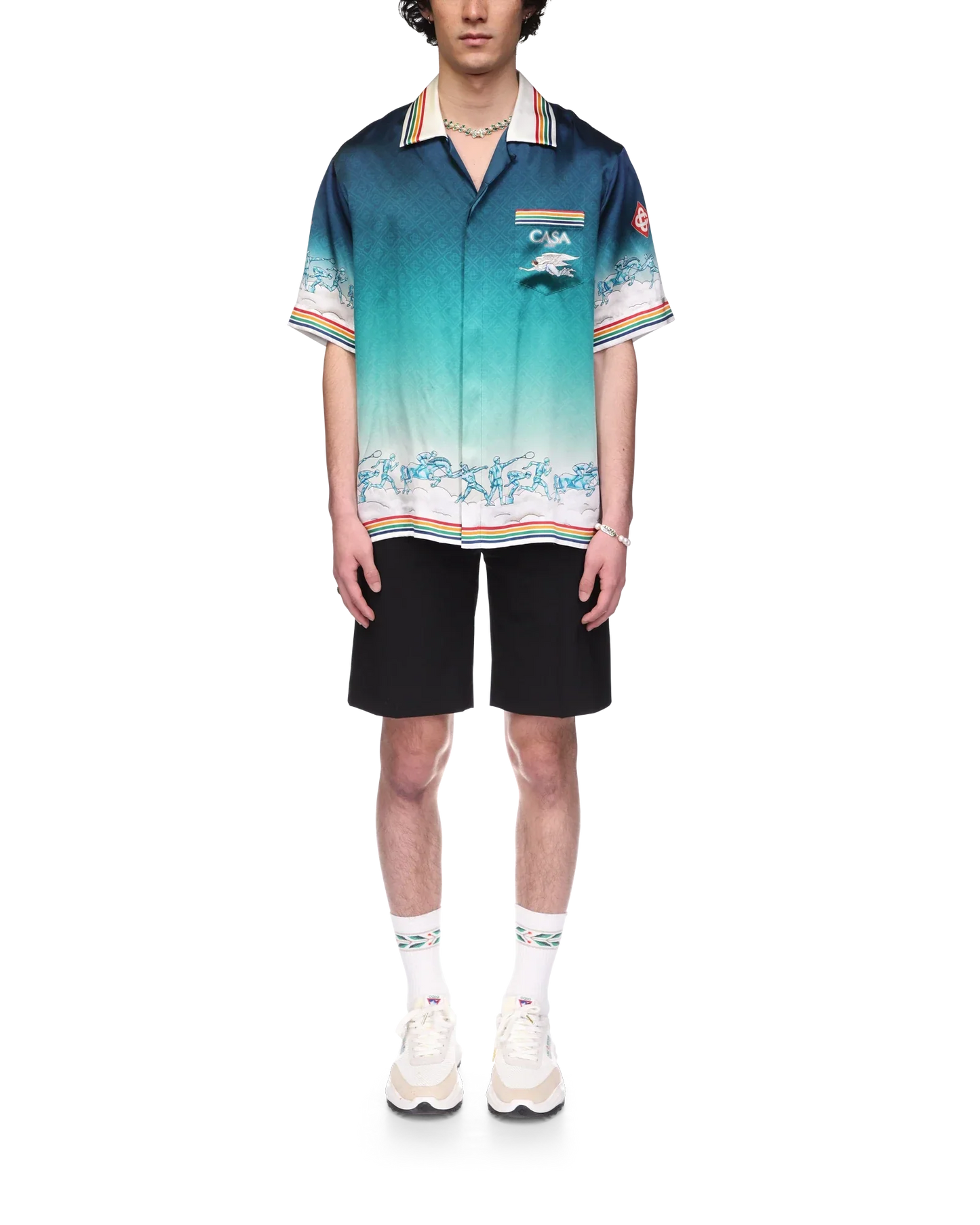 La Déesse Du Stade Silk Shirt