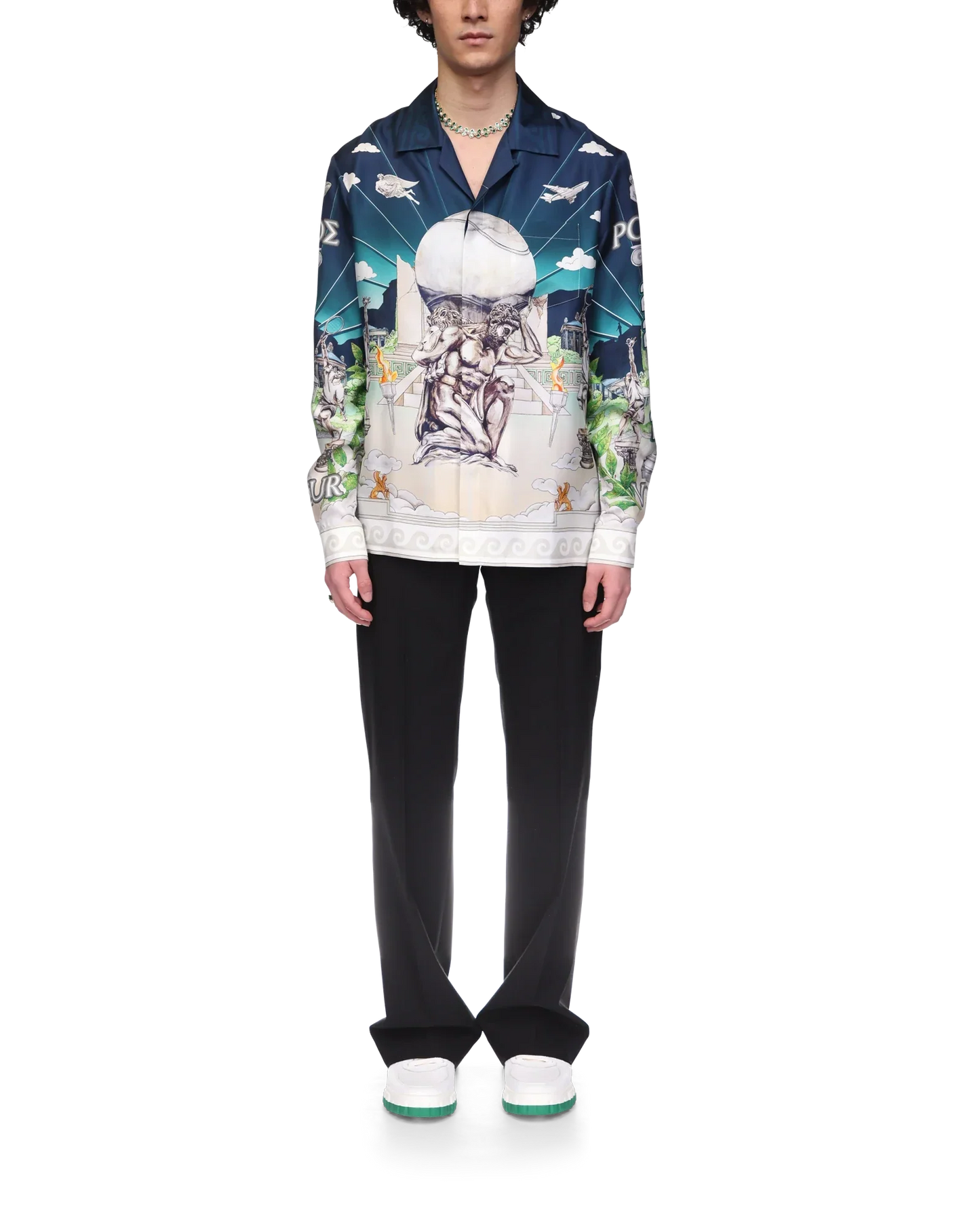 Le Temple Du Sport Silk Shirt