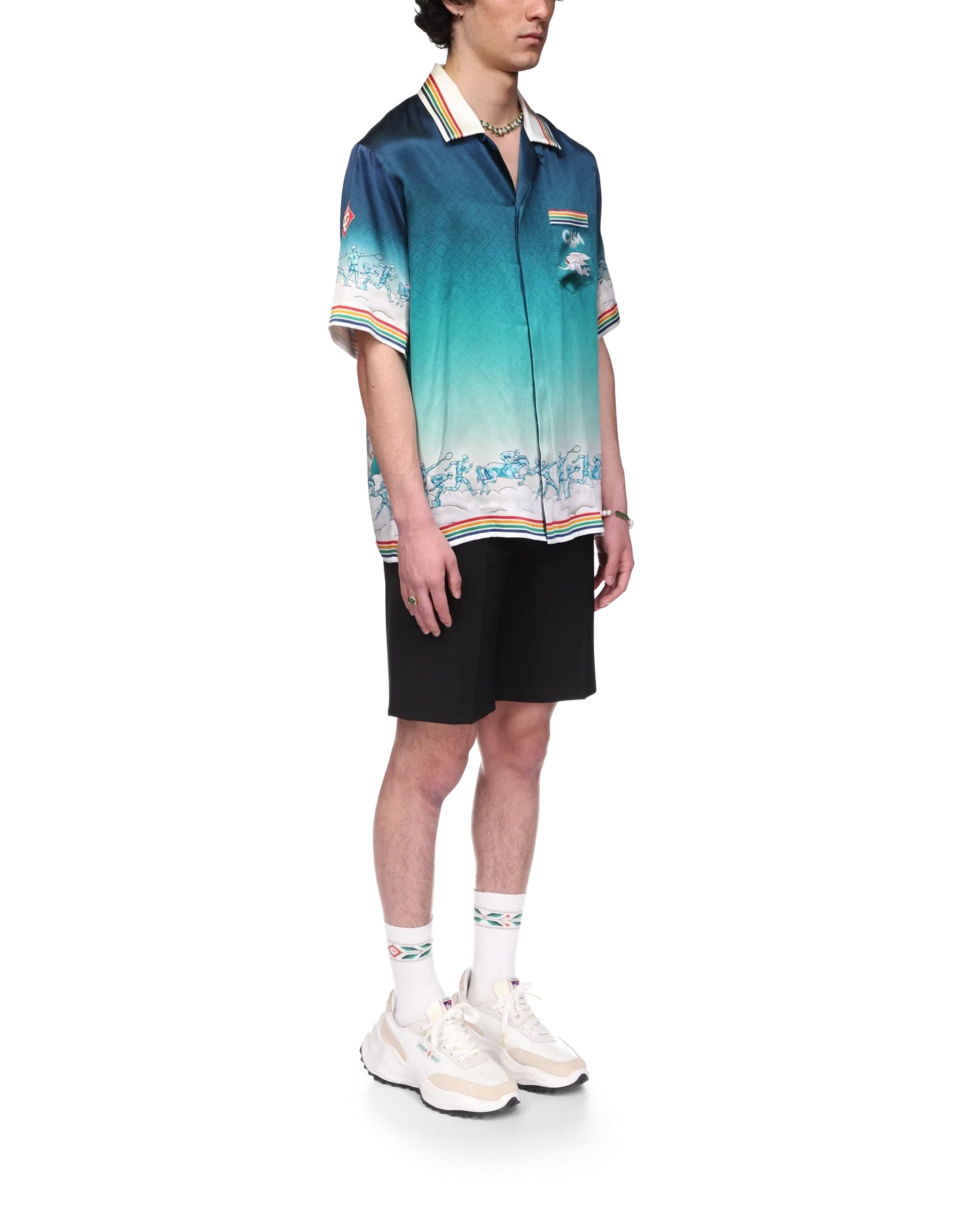 La Déesse Du Stade Silk Shirt