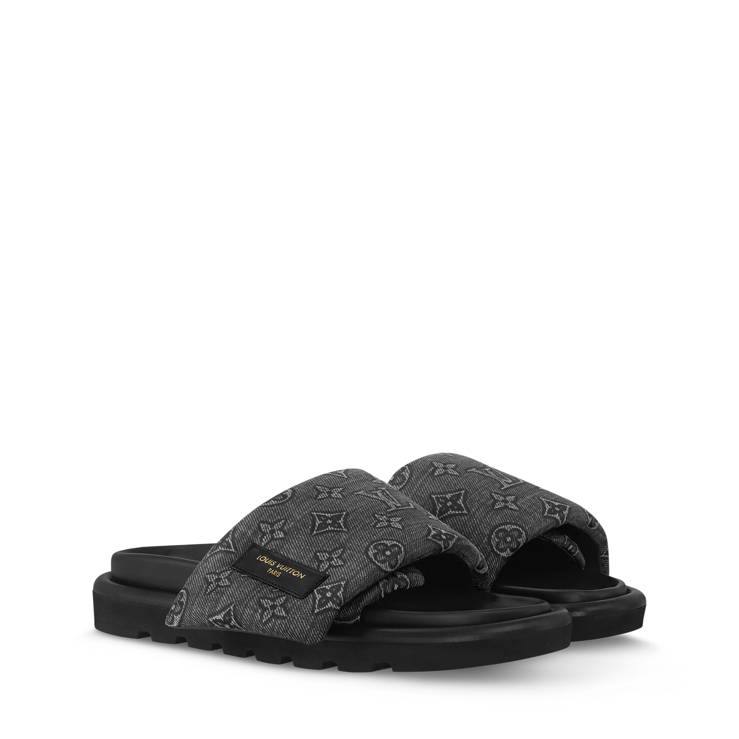Louis Vuitton - Mule plate confort Pool Pillow Noir