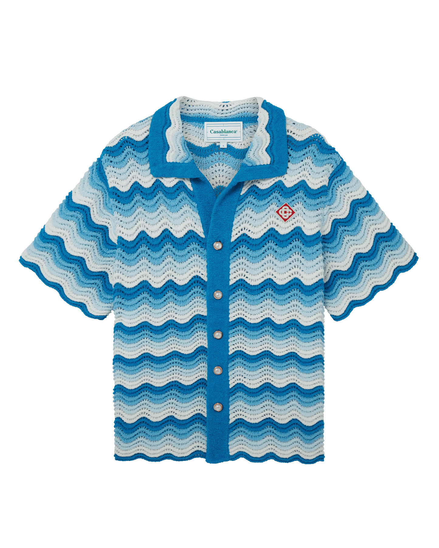 Ensemble Wavy Gradient Crochet