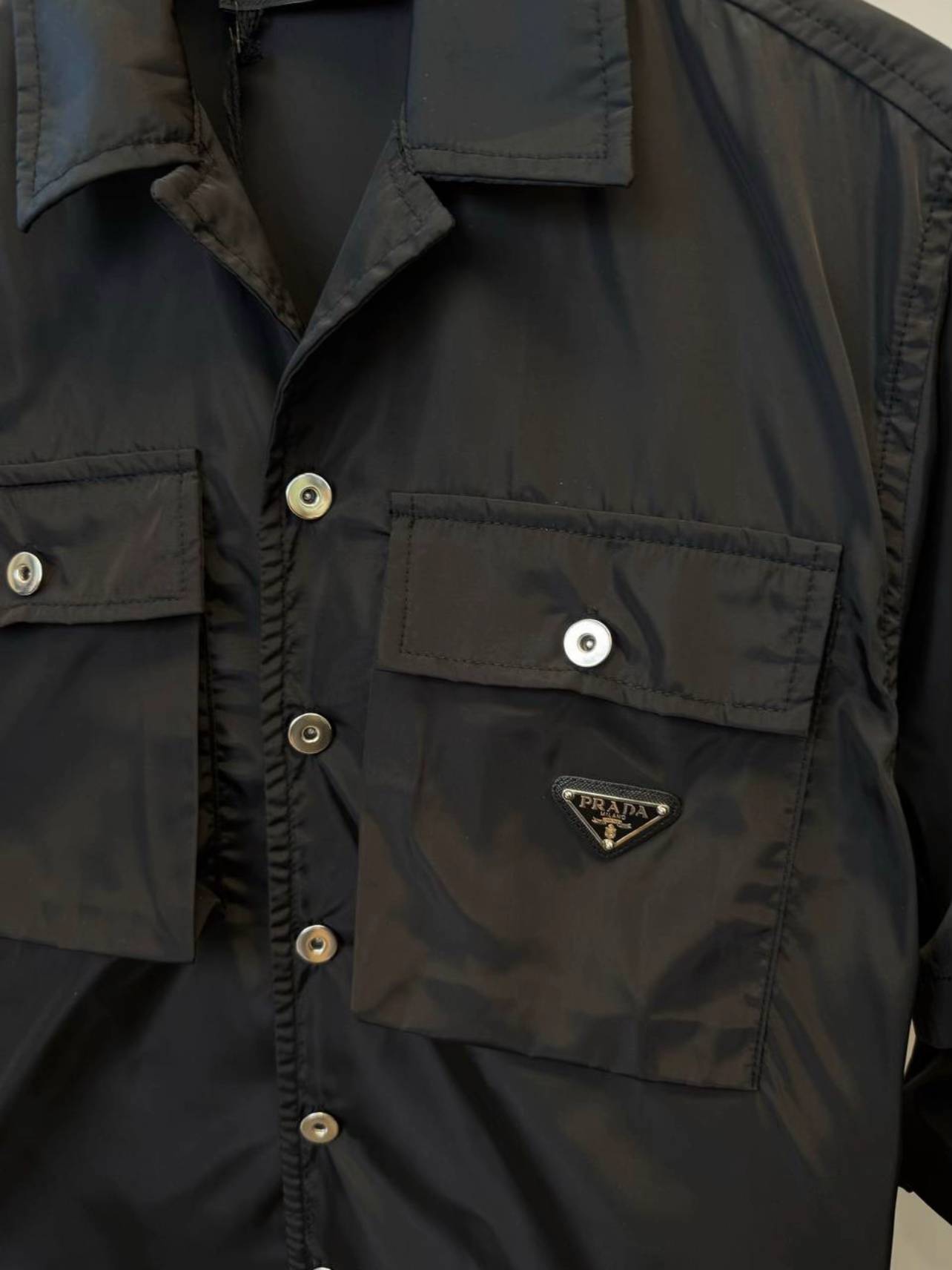 Prada - Ensemble Prada CHEMISE + SHORT Noir