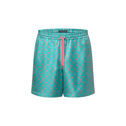 Louis Vuitton - Short Monogram en soie Rose Strawberry Ice