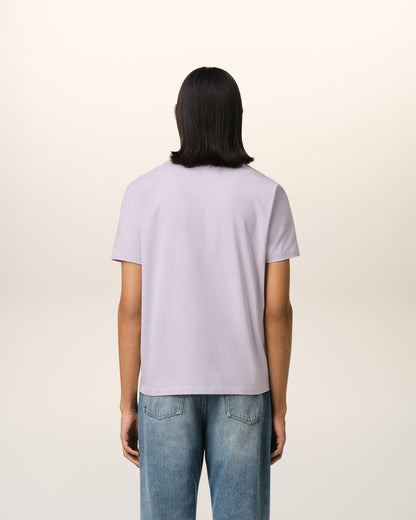 Ami - T-shirt Patch Ami De Cœur en jersey de coton Violet