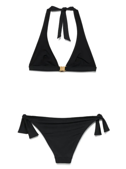 Balmain - Bikini à logo triangle Noir