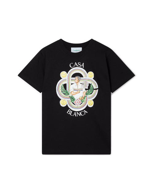 Casablanca - T-shirt Over Tennis Noir