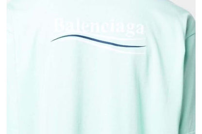 Balenciaga - T-SHIRT POLITICAL CAMPAIGN FIT LARGE MINT