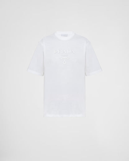 Prada - T-shirt en coton Blanc