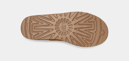 Botte Classic Mini Avec Logo Et Fermeture Éclair Chestnut
