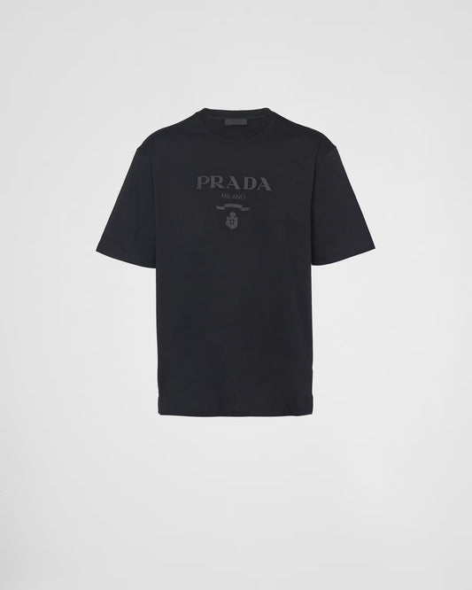 Prada - T-shirt en coton Noir