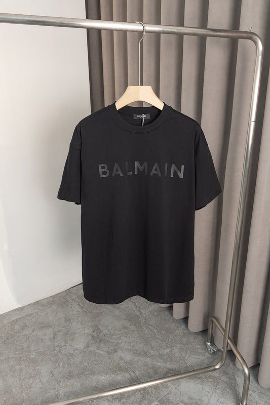 Balmain - T-shirt avec logo Noir