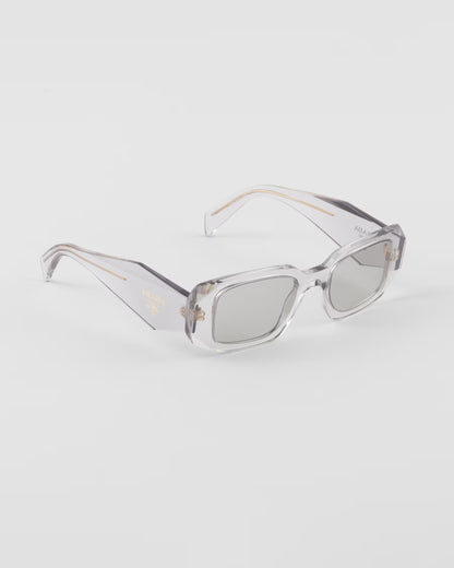 Prada - Lunettes De Soleil Prada Symbole Verres Gris Clair