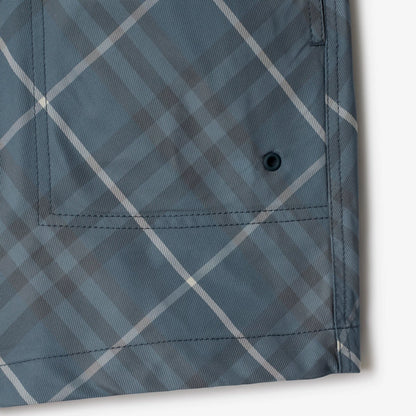 Burberry - Short de bain Check Étain