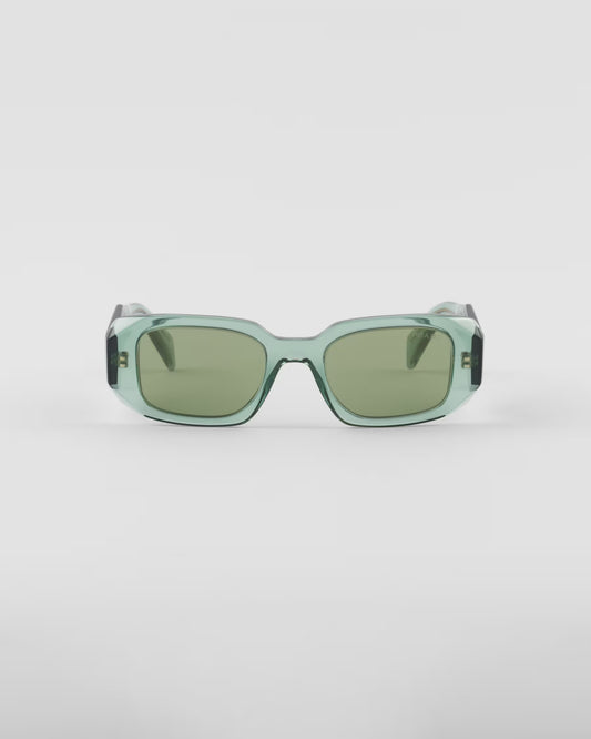 Prada - Lunettes De Soleil Prada Symbole Verres Sauge